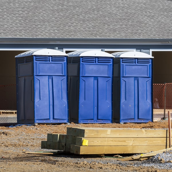 are there different sizes of portable toilets available for rent in Woodbourne